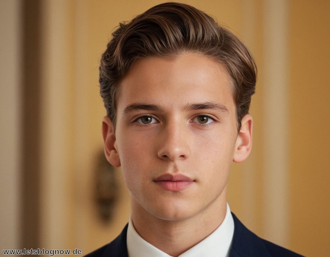 | --- | --- | - Montry Lewe: Ein Porträt des ältesten Sohnes von Anna-Maria Ferchichi