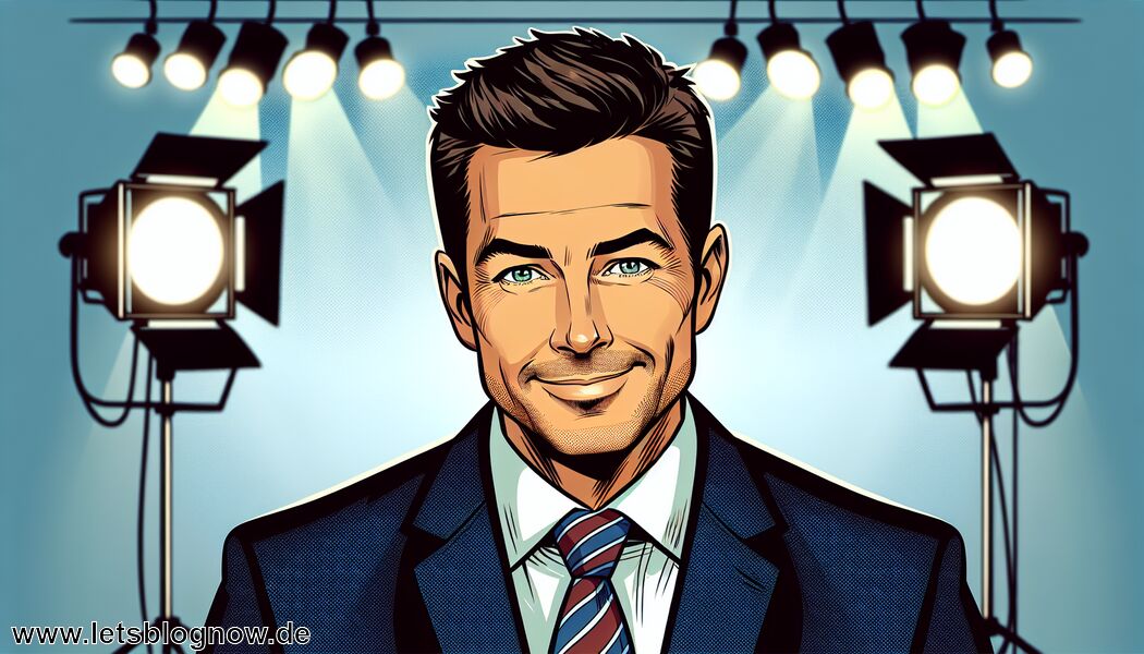 Der bekannte Moderator Bernd Fuchs